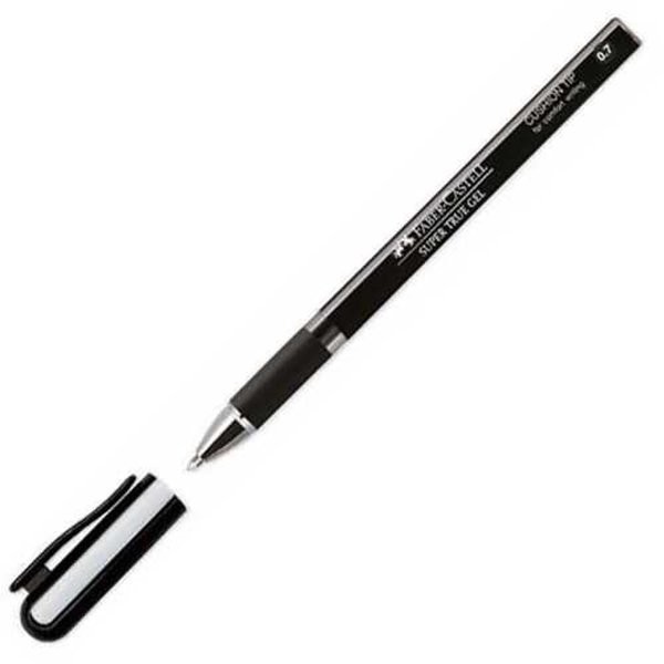 خودکار (آسان نویس)  قطرنوشتاری 0.7 رنگ مشکی (سیاه) مدل سوپر ترو ژل فابر کاستل FABER-CASTELL SUPER TRUE GEL